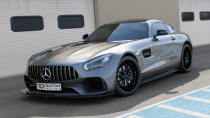 Mercedes-AMG GT S C190 2014-2023 Frontläpp / Frontsplitter V.1 Maxton Design